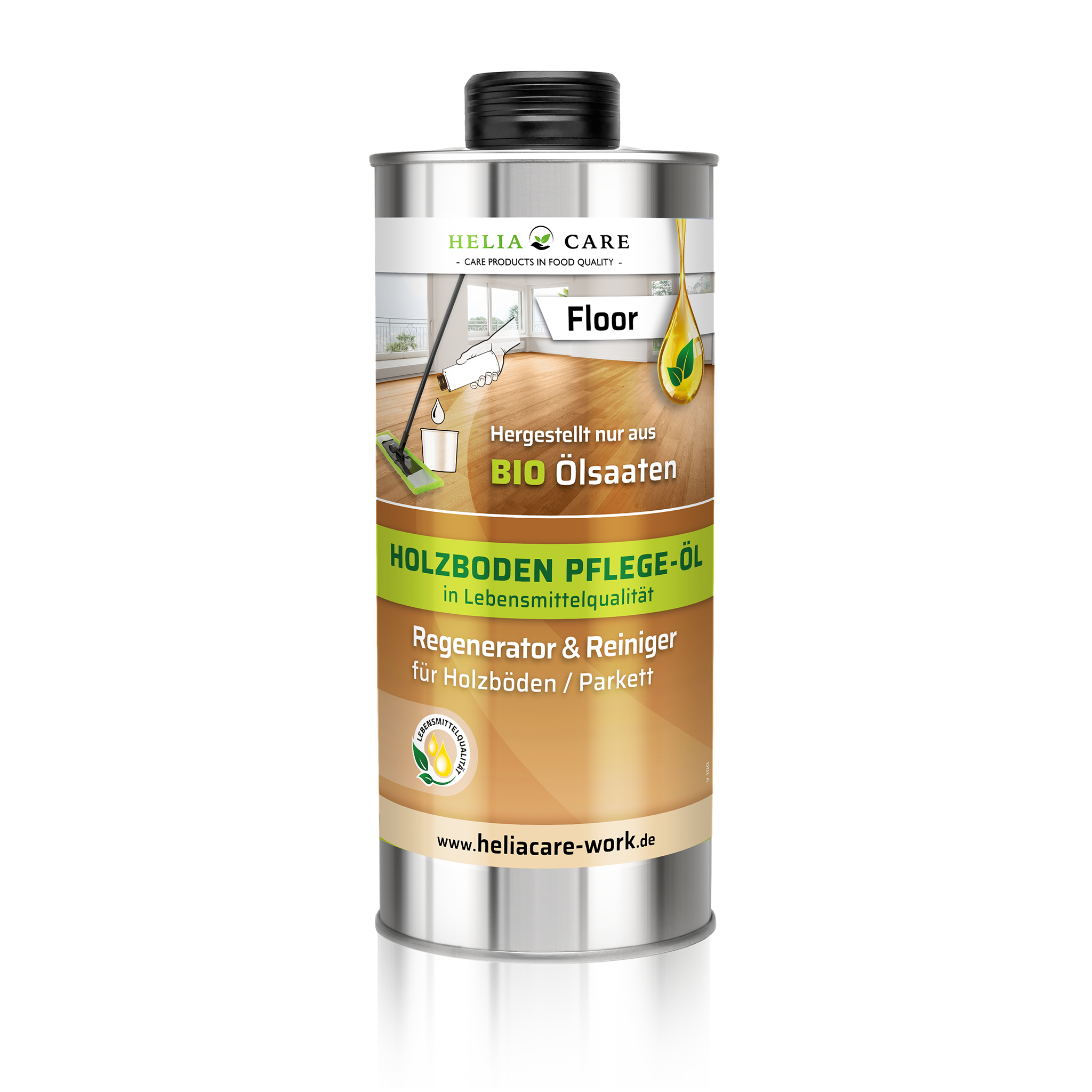 HeliaCARE "Floor" BIO Boden Pflege & Regenerator ohne Wachs